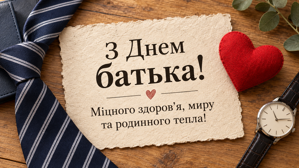 image ‣ Українські новини Короткі привітання з Днем батька 20 вересня 20 вересня - привітання з Днем батька 2026