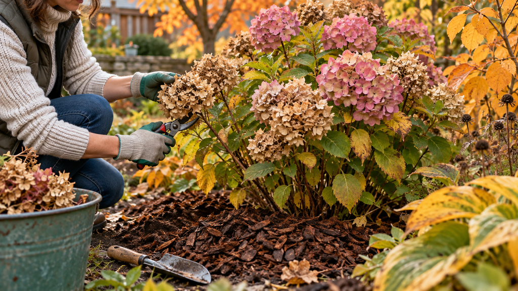 Як підготувати гортензію до зими