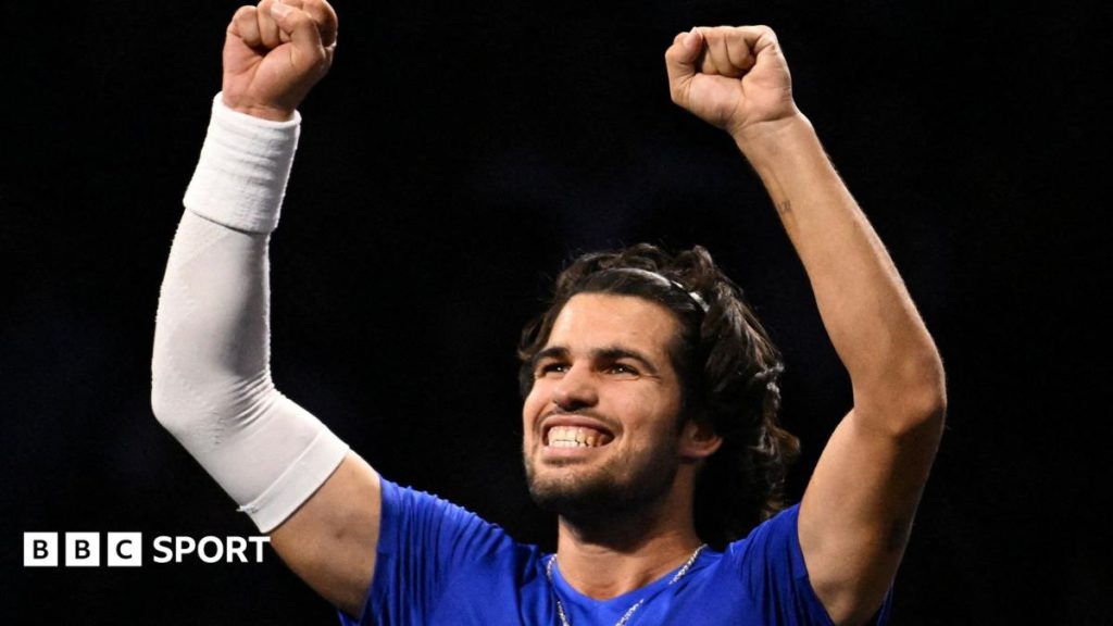 Laver Cup: Карлос Алькараз рятує матчболи, і команда Європи виходить уперед
