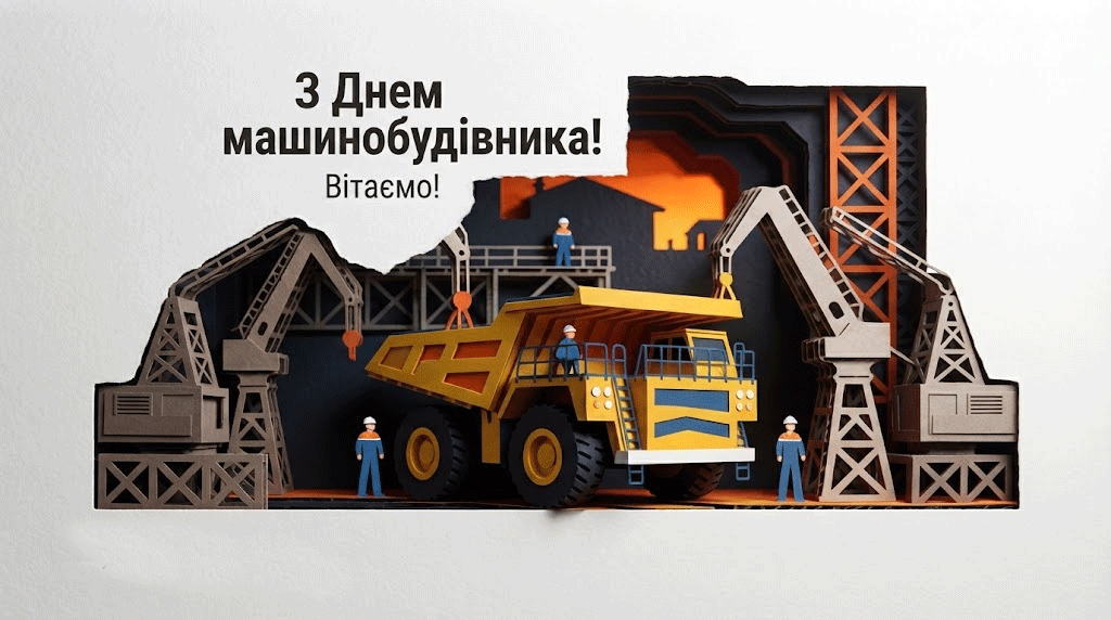 mar1 ‣ Українські новини привітання з Днем машинобудівника День машинобудівника 2026 – коли святкуємо і що побажати ‣ Українські новини
