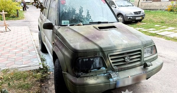 Пожежа у військовому авто в Рівному: поліція затримала 18-річного підпалювача