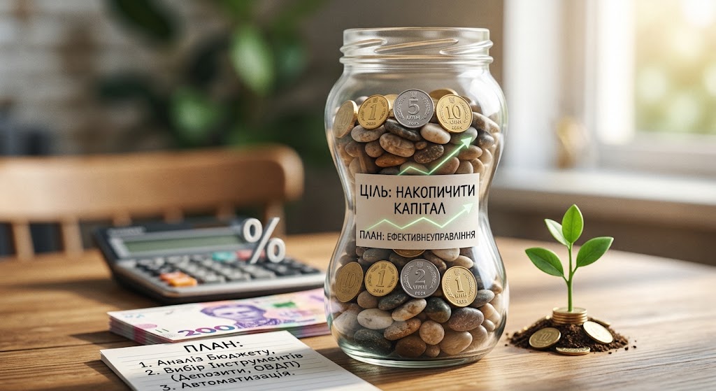 Як накопичити капітал навіть із невеликим доходом