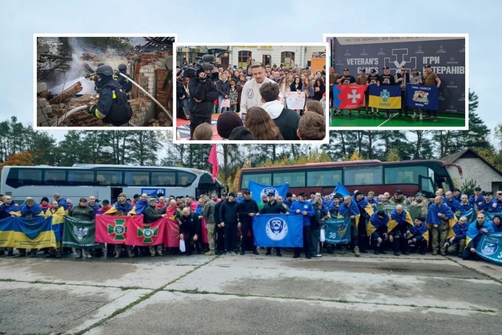символічна сцена з порожньою лавкою, мікрофоном і медаллю
