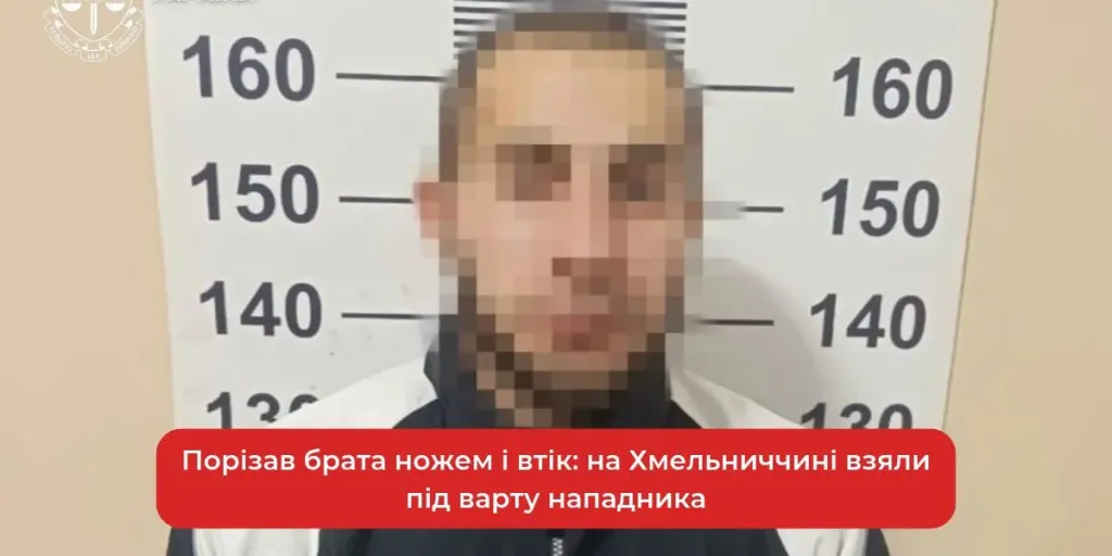 ніж типу «метелик» на столі поруч із поліційною стрічкою