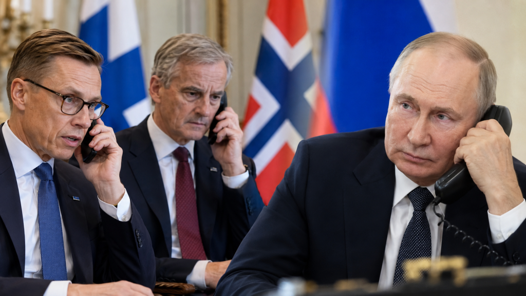 Лідери Фінляндії та Норвегії провели прямі переговори з Путіним щодо війни в Україні