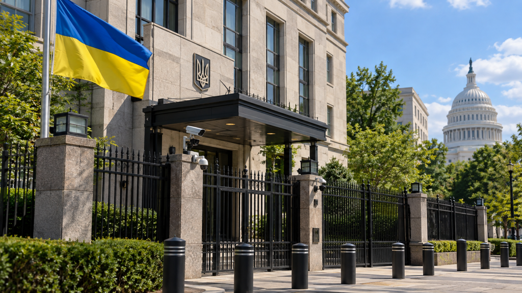 Переполох у Вашингтоні через підозрілу знахідку біля посольства України