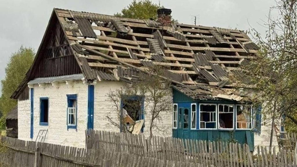 Російські безпілотники завдали удару по Сарненському району Рівненської області, травмована жінка з місцевих